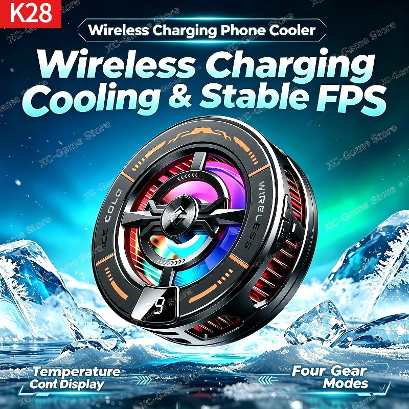 Gaming Accessories Phone - K28 Magnetic Semiconductor Phone Cooler with