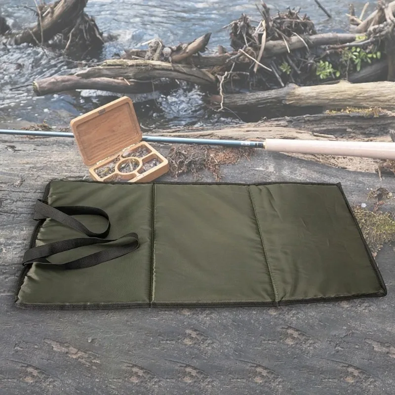 Desk Corner Mat - Foldable Fishing Unhooking Mat, Thickened Sponge