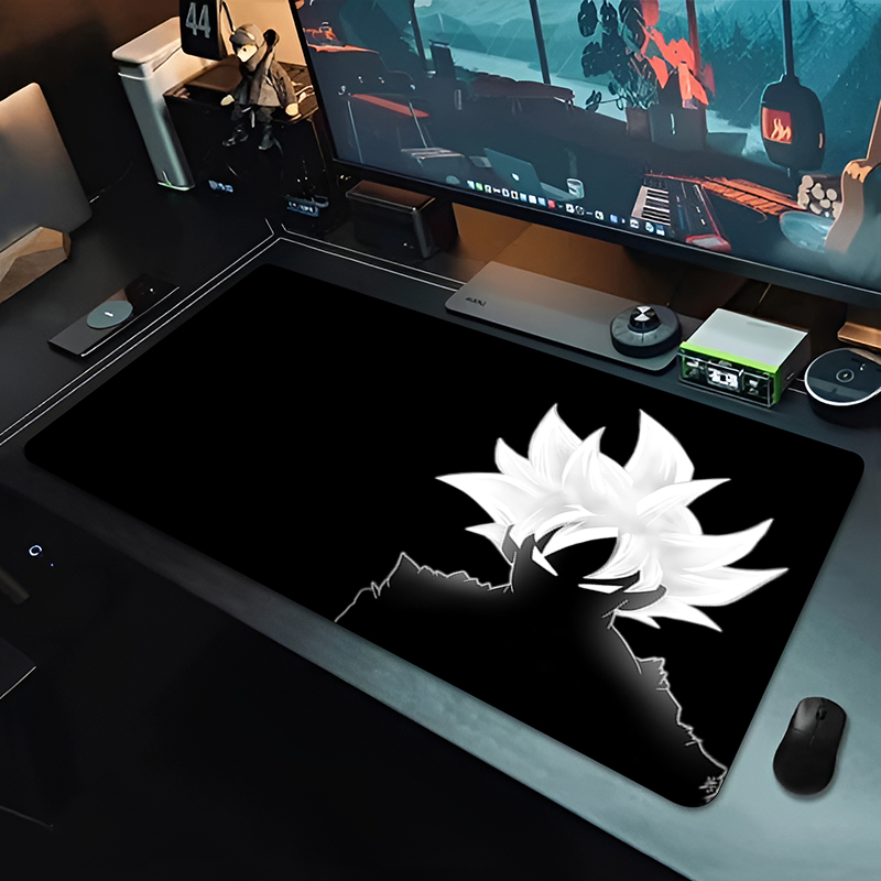 Gaming Accessories Computer - DBZ Black Anime Mouse Pad Dragon