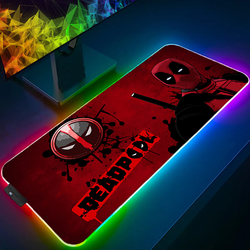 Gaming Accessories Computer - LED Mouse Pad Gaming Backlight Lock