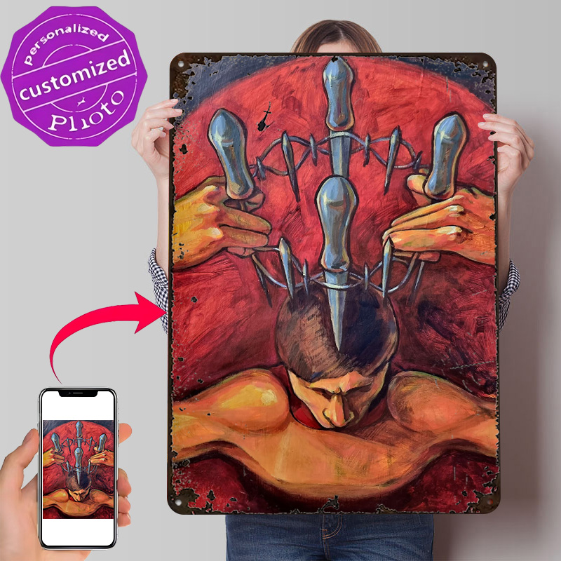 Gaming Accessories Europe - Power Personalized 3D Textured Metal Poster