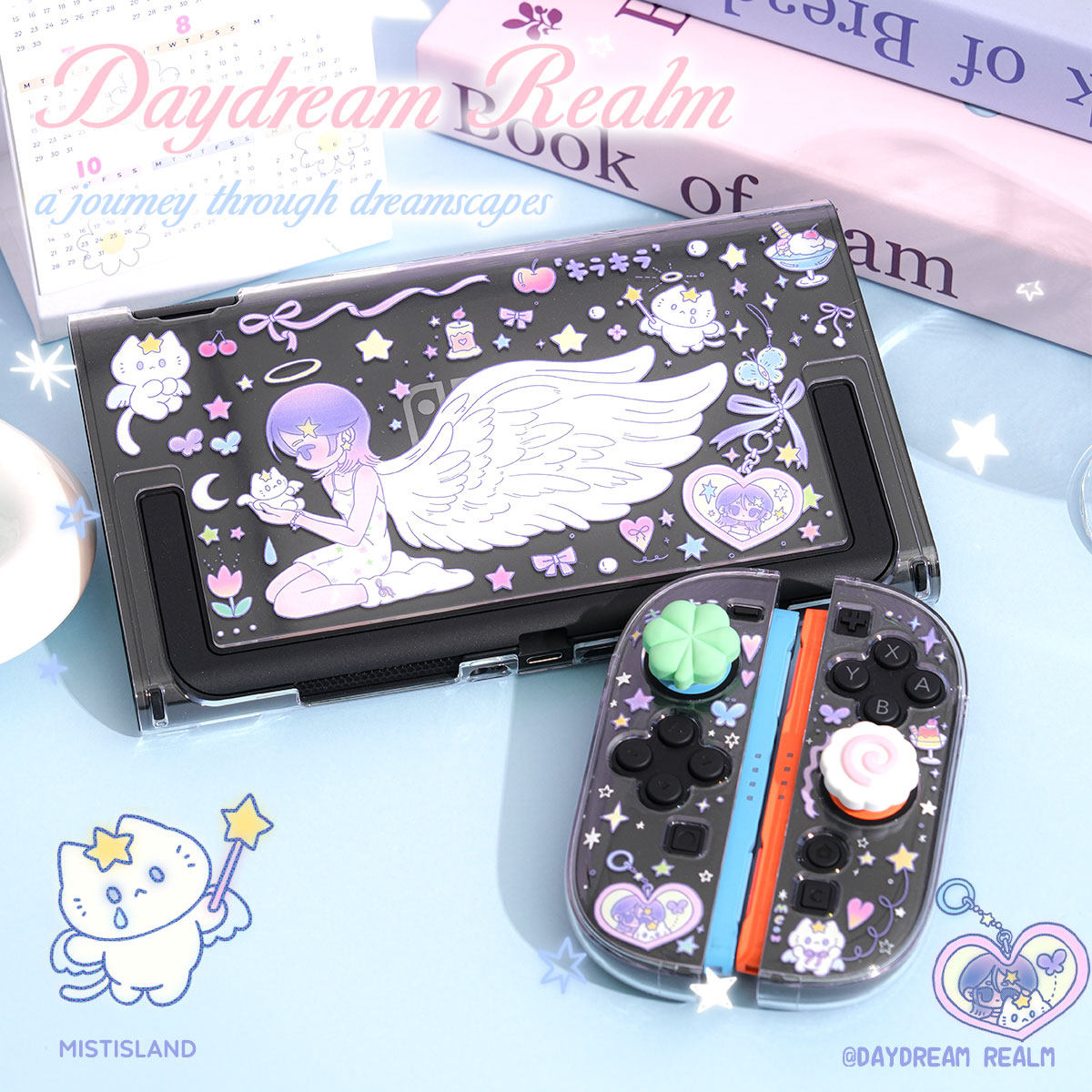 Gaming Accessories Cute - Mist Island Original Switch 2 Split