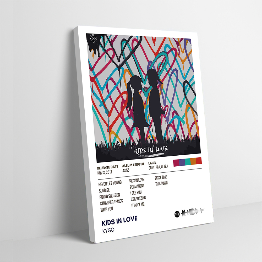 Gaming Accessories Wall - Kygo Kids in Love Printed Poster