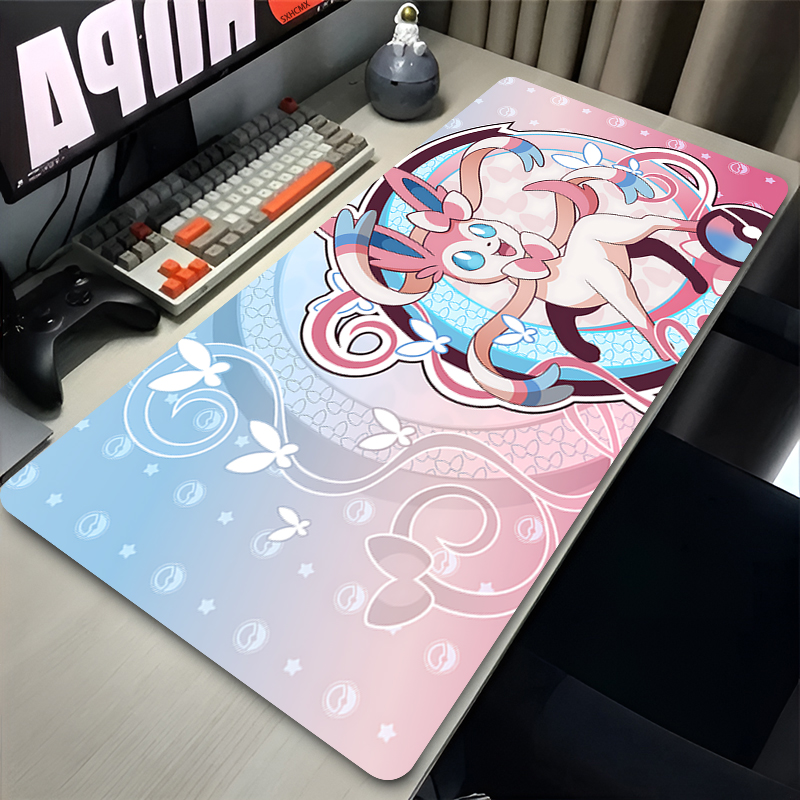 Gaming Accessories Cute - Large Pink Cute Mousepad XXL Gaming