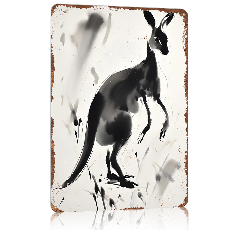 Ink Kangaroo Metal Poster Tin  - Gaming Accessories Europe review and price