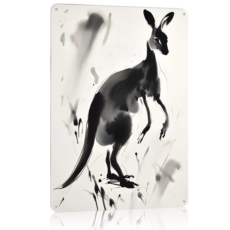 Ink Kangaroo Metal Poster Tin  - Gaming Accessories Europe review and price
