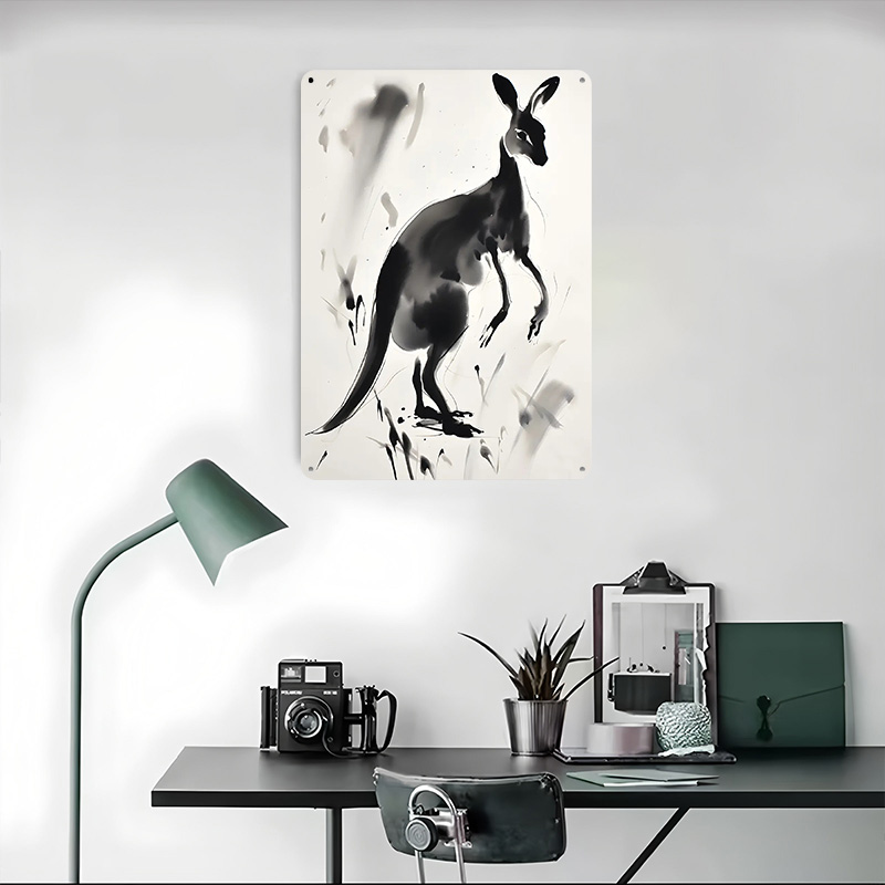 Ink Kangaroo Metal Poster Tin  - Gaming Accessories Europe review and price