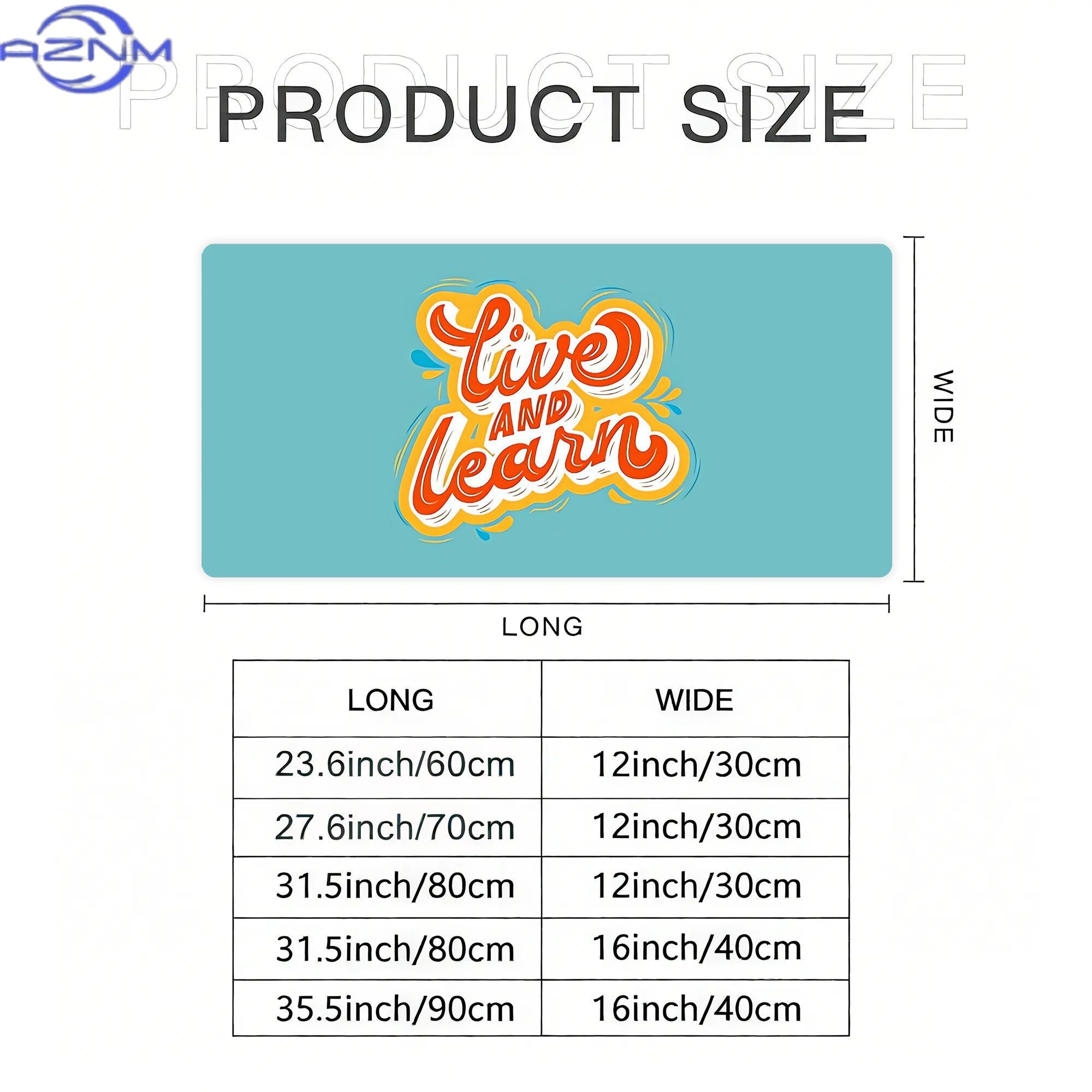 Live And Learn Inspirational A - Desk Corner Mat review and price