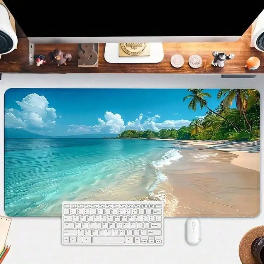 Blue Ocean Mouse Pad Summer Be - Gaming Accessories As Gifts review and price