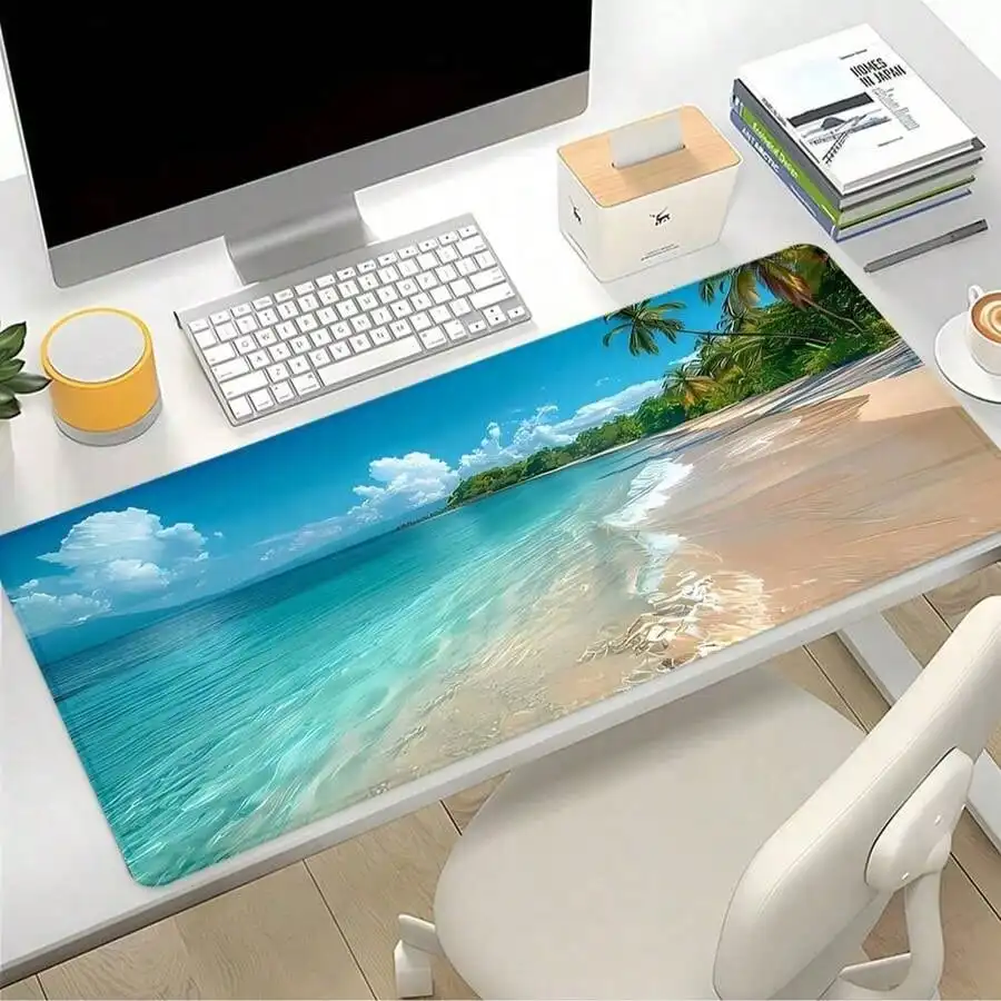Blue Ocean Mouse Pad Summer Be - Gaming Accessories As Gifts review and price