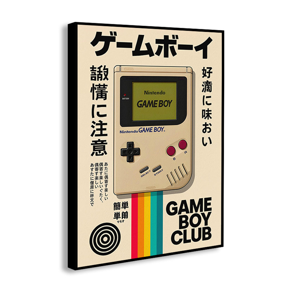 Vintage Gaming Console Canvas  - Vintage Gaming Accessories review and price