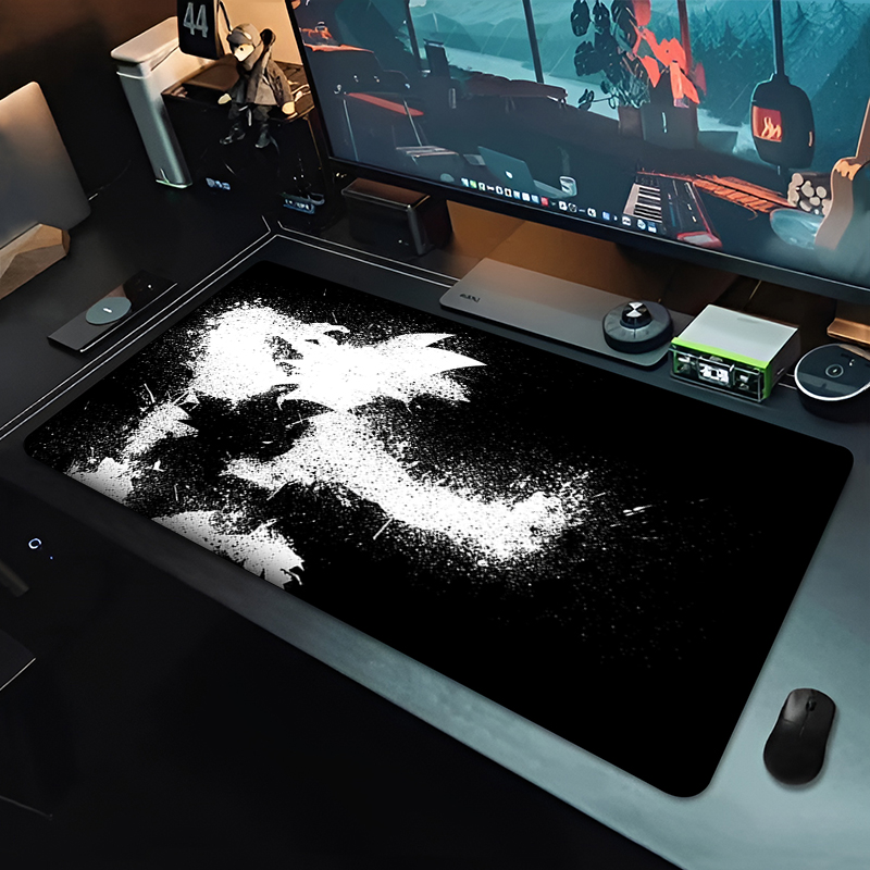 DBZ Black Anime Mouse Pad Drag - Gaming Accessories Computer review and price