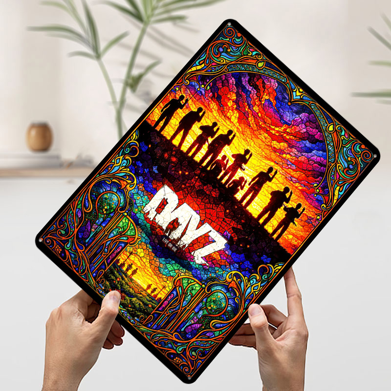 DayZ Stained Glass Tinplate Po - Vintage Gaming Accessories review and price