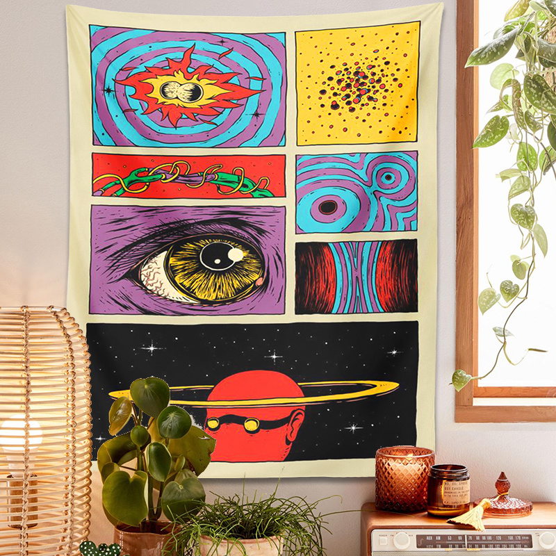 VIKAMA Psychedelic Collage Art - Vintage Gaming Accessories review and price