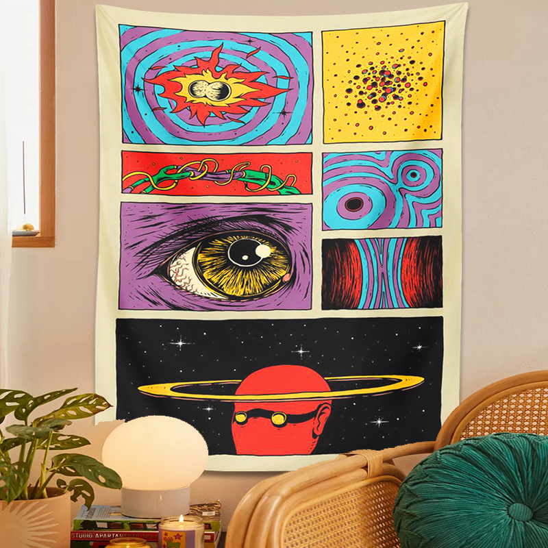 VIKAMA Psychedelic Collage Art - Vintage Gaming Accessories review and price