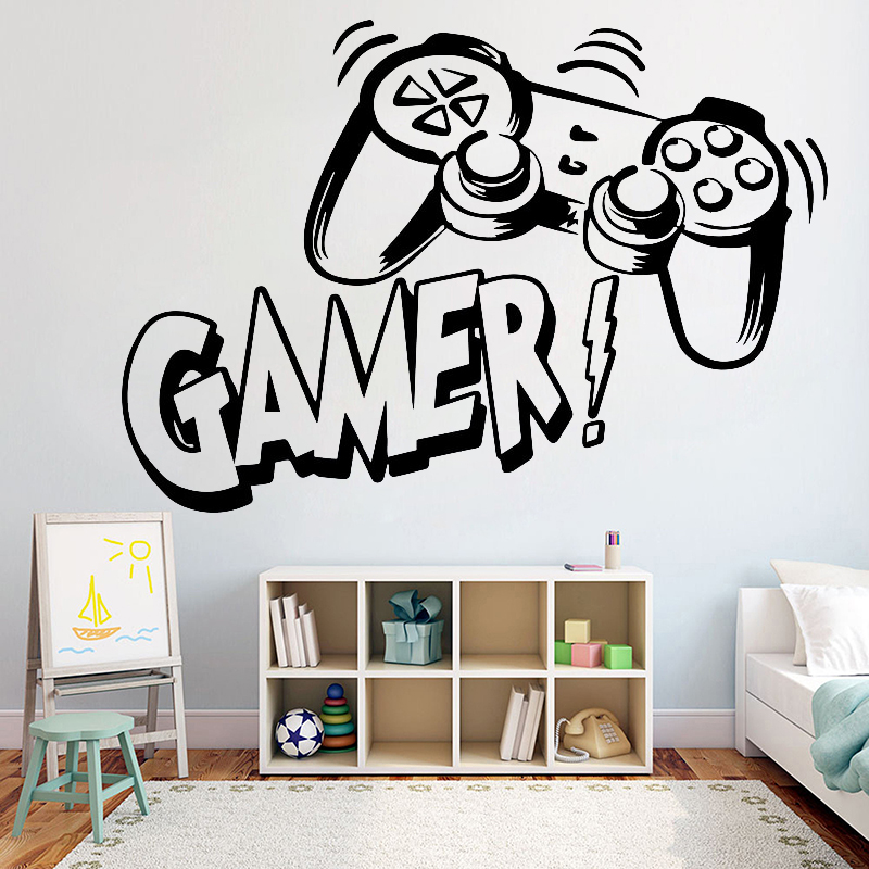 Wall Sticker for Kids Room  Vi - Gaming Accessories Wall review and price
