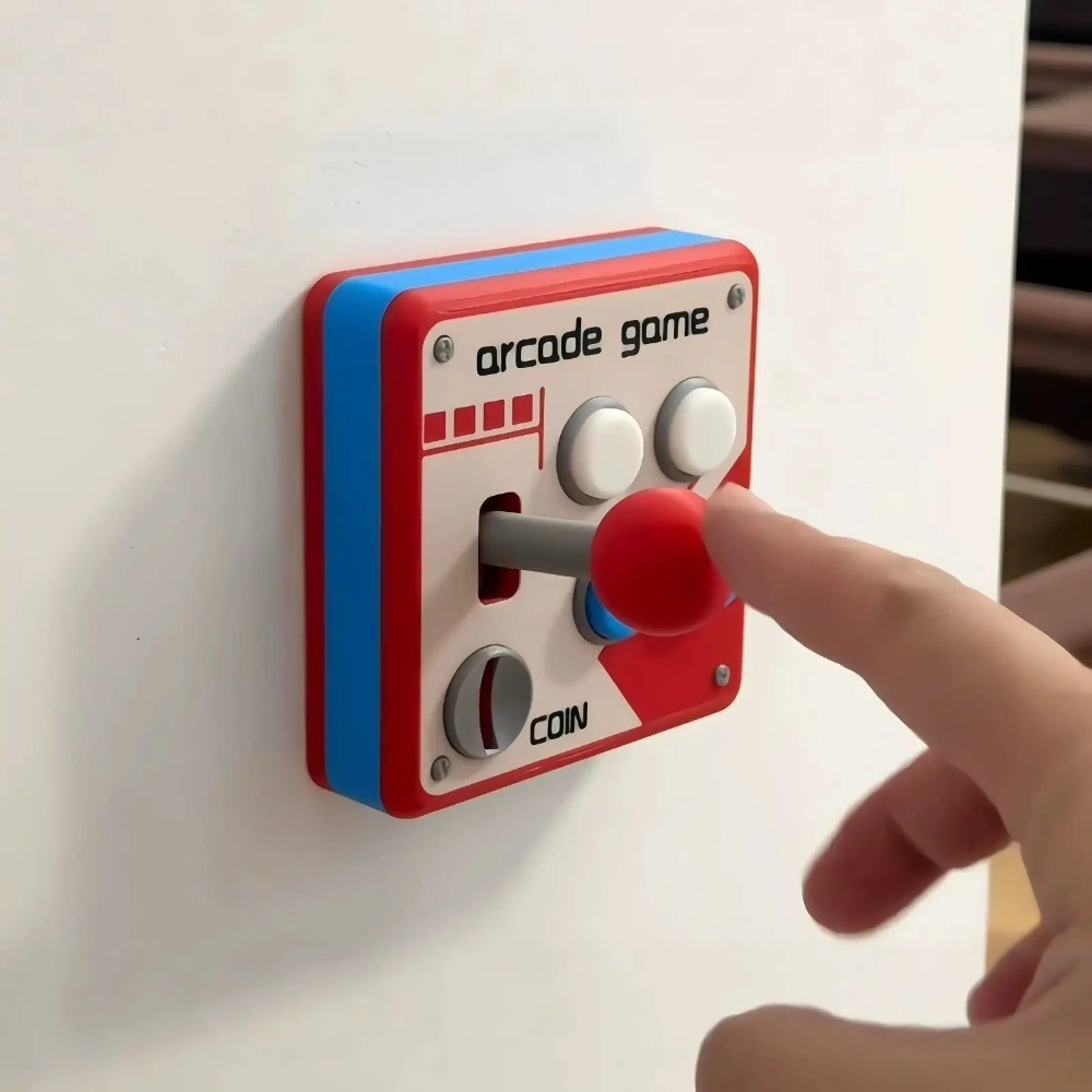 Retro Arcade Joystick Switch P - Gaming Accessories Wall review and price