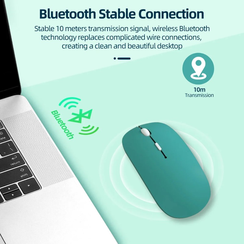 Bluetooth Wireless Mouse Silen - Gaming Accessories Ipad review and price