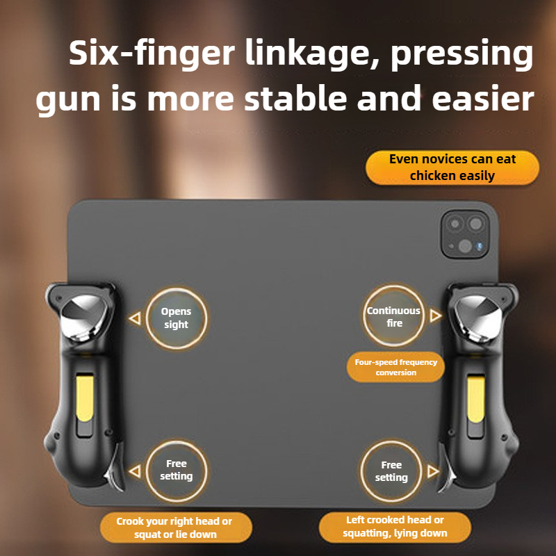 JS62 Tablet 6 Finger Gamepad B - Gaming Accessories Ipad review and price