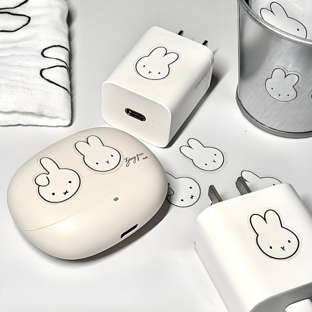 Kawaii Anime Miffy Rabbit Wate - Gaming Accessories Cute review and price