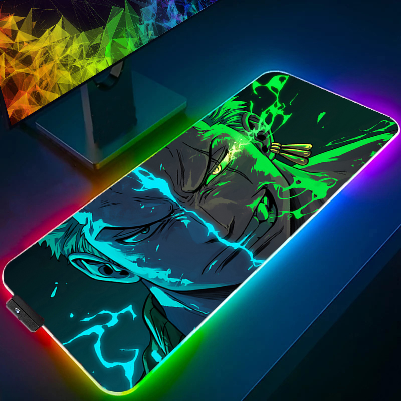 ONE PIECE Zoro Mouse Pad RGB G - Gaming Accessories Computer review and price