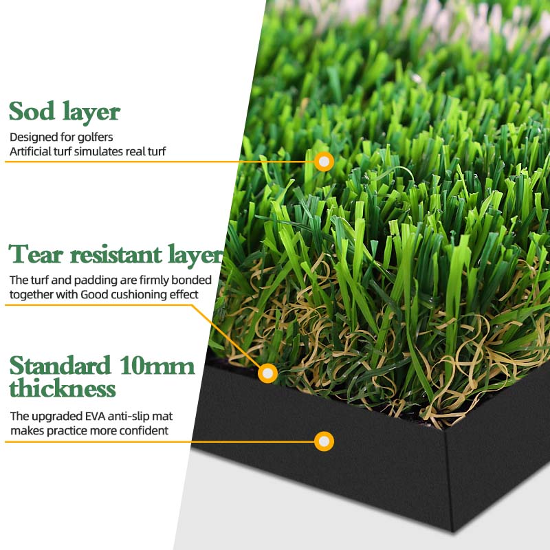 Premium Dual-Turf Golf Mat: Up - Desk Corner Mat review and price