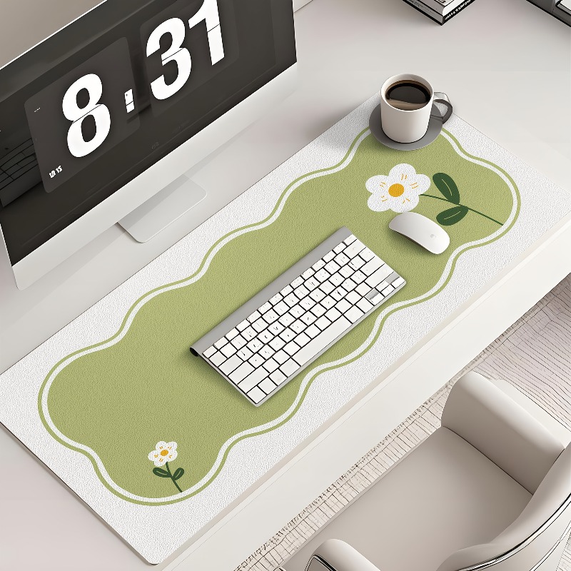 JLT Large Faux Leather Desk Pa - Desk Corner Mat review and price