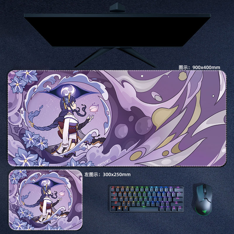Anime Genshin Impact Mouse Pad - Gaming Accessories Japan review and price
