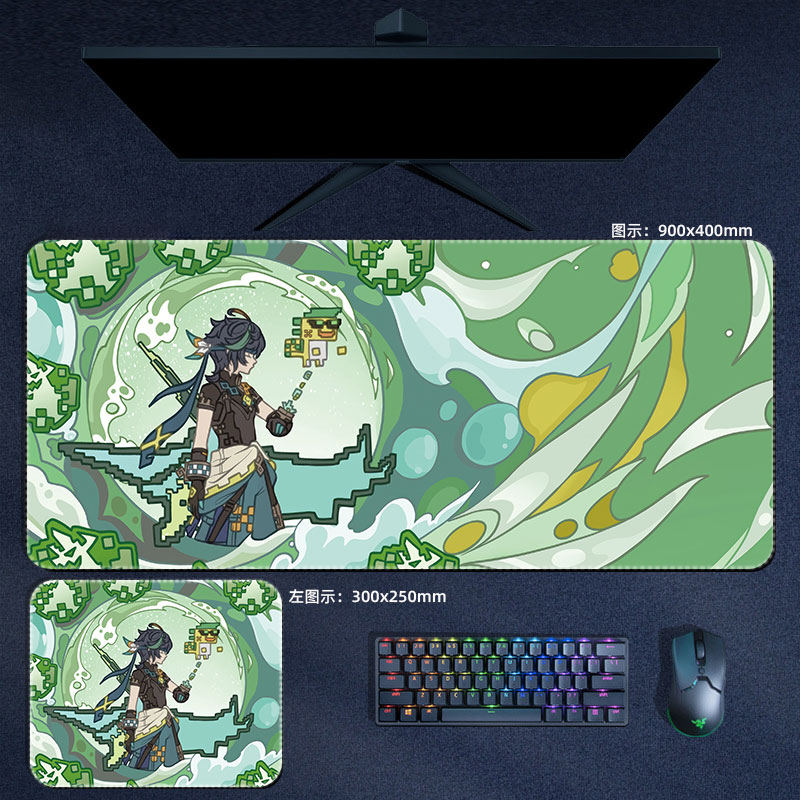 Anime Genshin Impact Mouse Pad - Gaming Accessories Japan review and price