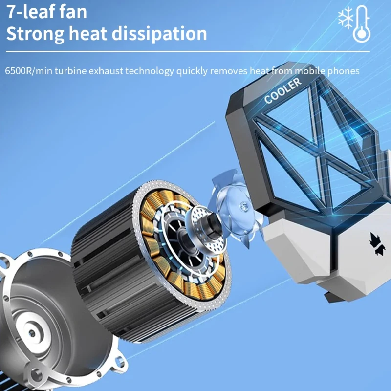 DY08 Mobile Phone Cooling Fan  - Gaming Accessories Phone review and price