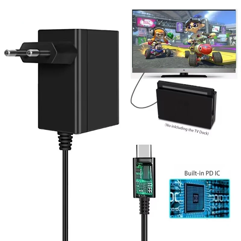 EU US UK Plug Adapter for AC C - Gaming Accessories Wall review and price