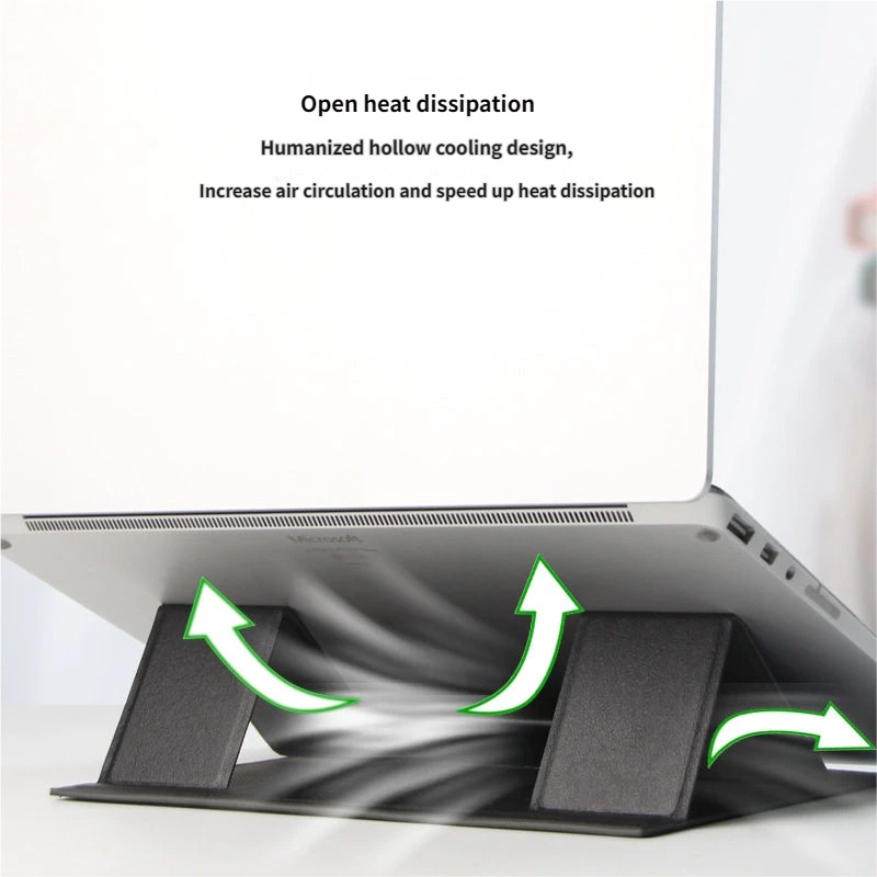 Foldable PU Leather Laptop Sta - Desk Corner Mat review and price