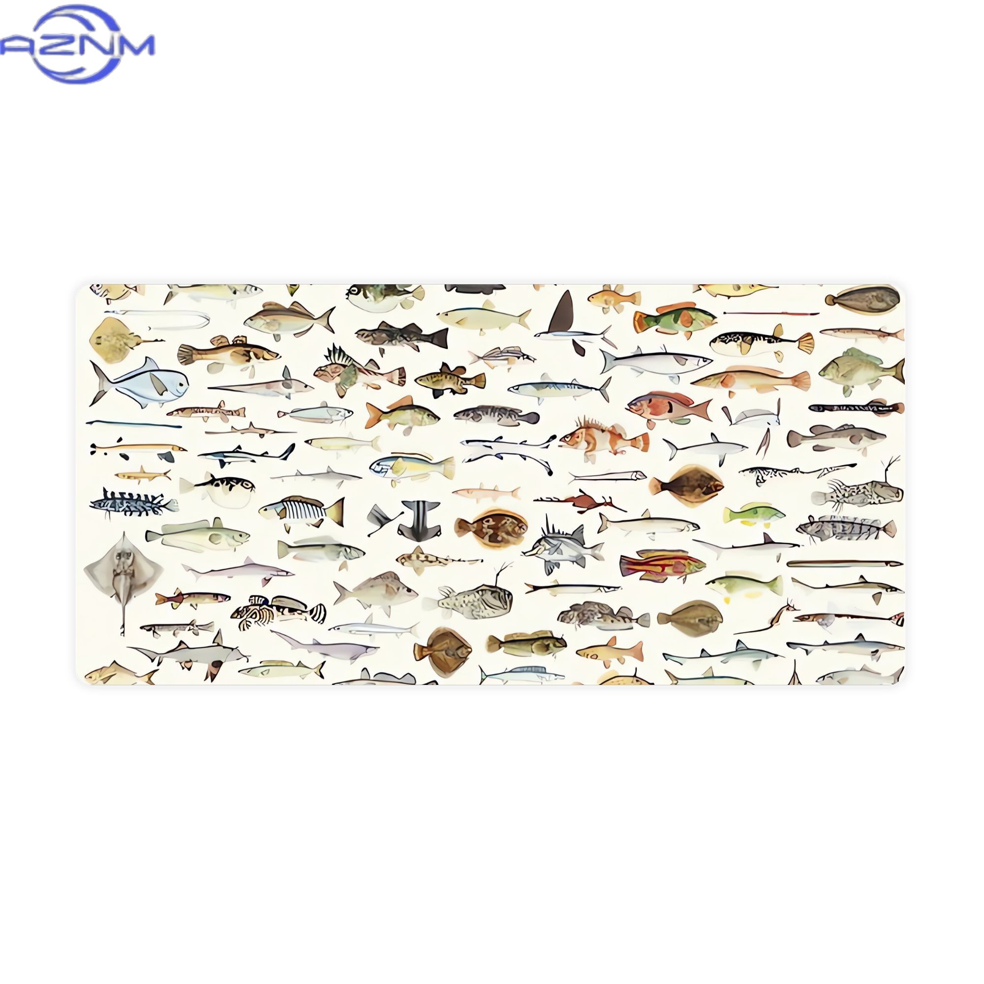 Fish Desk Mat for Mood Lightin - Desk Corner Mat review and price