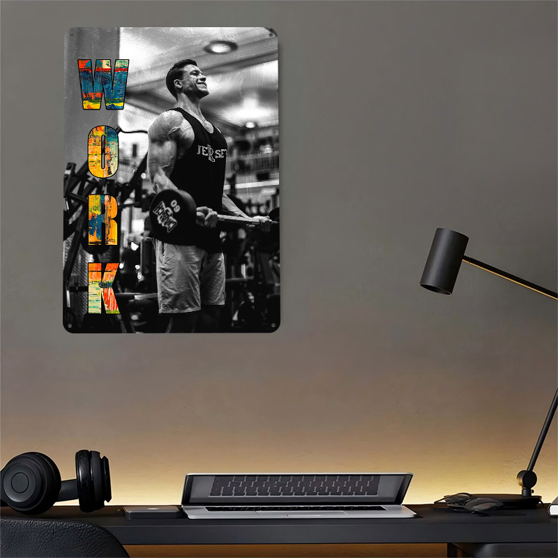 GYM Tin Poster Customized Wall - Gaming Accessories Europe review and price