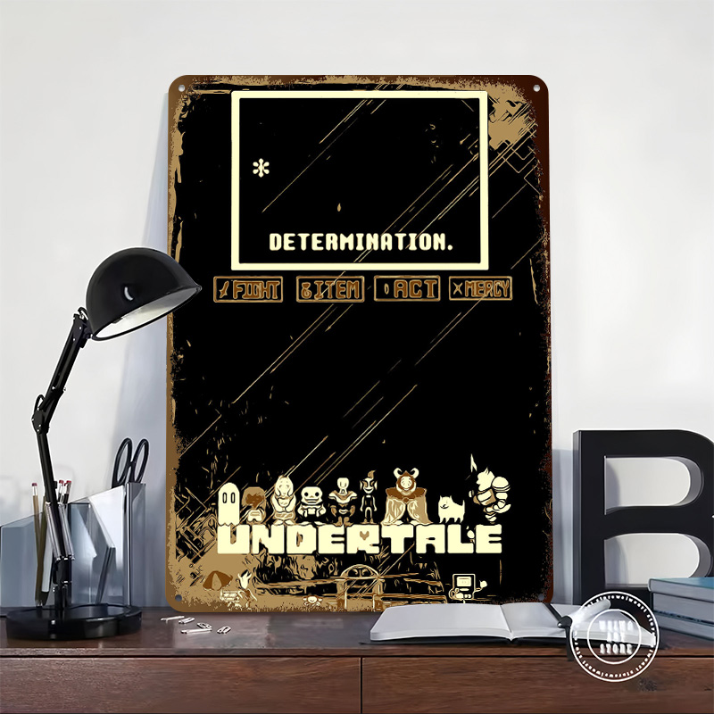 Undertale Metal Poster Custom  - Gaming Accessories Europe review and price
