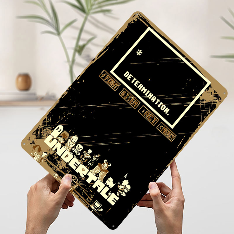Undertale Metal Poster Custom  - Gaming Accessories Europe review and price