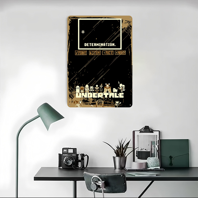 Undertale Metal Poster Custom  - Gaming Accessories Europe review and price